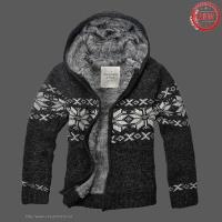 heren abercrombie and fitch truien zipper hooded fur houtskool grijs Store Den Haag 6jg96421